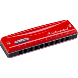 Vox Διατονική Φυσαρμόνικα Continental C Red Τονικότητας C (Do) ΜατζόρεΚωδικός: VCH-2