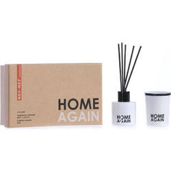 Αρωμ.κερι & Αρωμ.χωρου Home Again nef-nef Home Wear White 70 Gr+50 ml