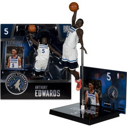 McFarlane Toys:SportsPicks NBA Minnesota Timberwolves-Anthony Edwards Posed Figure 15 cm - CF105063