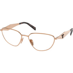 Prada PRD52V 22L1O1 Γυναικείος Σκελετός Γυαλιών Οράσεως Μεταλλικός Πορτοκαλί Άσπρος