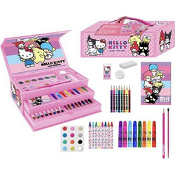 Cerda Hello Kitty Σετ Ζωγραφικής με Βαλιτσάκι
