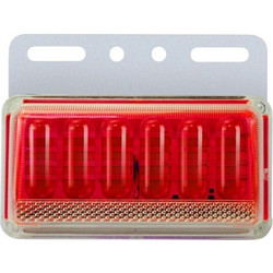 Πλευρικό φως όγκου οχημάτων LED - 142398 - Red