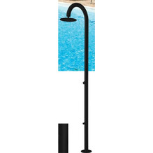 Tema 6020 N Black Matt - Στήλη Ντους Εξωτερικού Χώρου