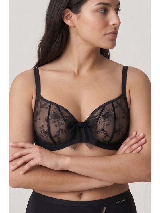 Passionata Elegance (70E) Σουτιέν Χωρίς Ενίσχυση Με Μπανέλα Μαύρο