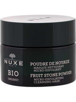 Nuxe Bio Fruit Stone Powder Cleansing Mask Κρεμώδης Μάσκα Προσώπου για Καθαρισμό 50ml