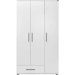 Ντουλάπα White Λευκό 103x187x52cm