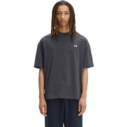 Fred Perry Ανδρική Μπλούζα Back Print Laurel Wreath T-Shirt M2474-297 Ancor Grey - Γκρι