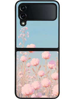 Sonique Sunset in Eden Series Back Cover Pure Cotton (Samsung Galaxy Z Flip 4)