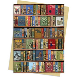Bodleian Libraries: High Jinks Bookshelves Greeting Card Pack - Flame Tree Publishing - Postcard book or pack