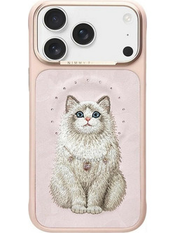 Nimmy Lucky Fashion Cat MagSafe Back Cover Pink (iPhone 18 Pro / 17 Pro)