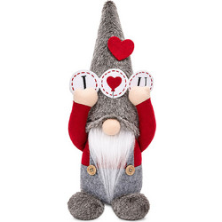 Νάνος Πάνινος με Καρδιές 36cm ToyMarkt 99565 79-545
