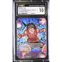 Monkey D. Luffy - Premium Booster: Best Vol.2 - EB02-061 - CGC 10