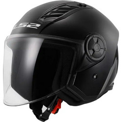 LS2 OF616 Airflow II Gloss Black Κράνος Μηχανής