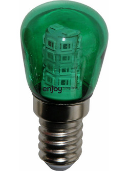 EL775109 | EL775109 | LED T23 ΝΥΚΤΟΣ|2W(15W) Ε14 140LM|ΠΡΑΣΙNO|γυαλ|enjoysimplicity(TM)