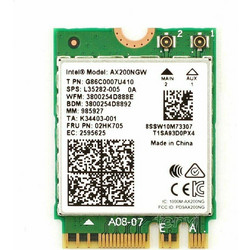 Intel AX200.NGWG.NV Ασύρματη Κάρτα Δικτύου WiFi 6 1Gbps PCI-E