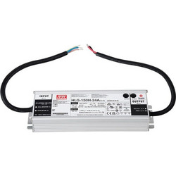 Τροφοδοτικό HLG-150H-24A 24V 150W IP65 MEAN WELL SELV Ασημί