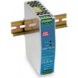 Τροφοδοτικό Ράγας LevelOne ind. power supply POW-2432 24VDC 75W DIN rail si
