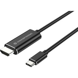 Καλώδιο HDMI-C σε HDMI Conceptronic ABBY04B Μαύρο 2 m