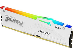 Kingston Fury Beast RGB 32GB (1X32GB) DDR5 RAM 5600MHz C36 White
