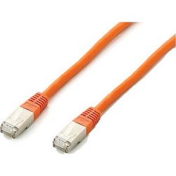 Equip S/FTP Cat.6a Καλώδιο Δικτύου Ethernet 5m Orange 605674