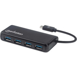 Manhattan USB Hub 3.0 USB-C με 4 Θύρες USB-A