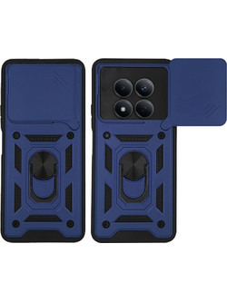 Sonique Ring Armor CamPro Θήκη Blue (Xiaomi Redmi Note 15 Pro 5G)