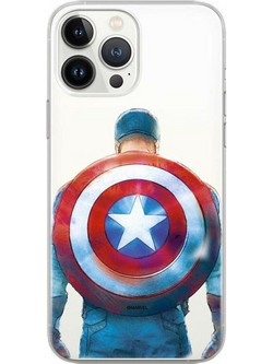 Marvel Captain America 002 Θήκη Soft TPU Samsung Galaxy A34 5G Διάφανο (MPCCAPAM523)