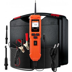VEVOR Automotive Circuit Tester, 8 - 35 DCV Power Circuit Probe Tester with TFT Color Display and Lighting, Automotive Power Tester Probe with 19,7 ft / 6 m Cable, 2-in-1 Electrical Detector Finder
