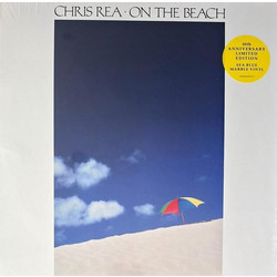CHRIS REA / ON THE BEACH - LP SEA BLUE