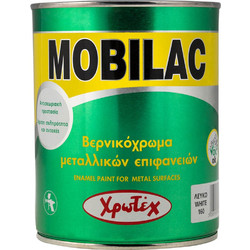 Χρωτέχ Mobilac Βερνικόχρωμα Διαλύτου Ξύλου & Μετάλλου Νο152 Μπλε Αιγαιου Gloss 0.75lt