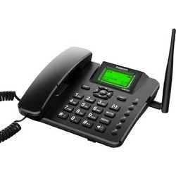 Maxcom MM43D 4G VoLTE Ενσύρματο Τηλέφωνο με Ανοιχτή Ακρόαση Μαύρο 5908235979151