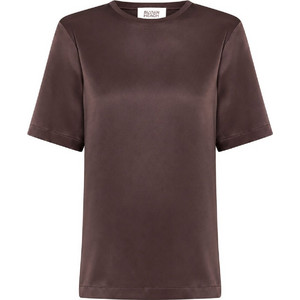 SILVIAN HEACH T-SHIRT PACAN ΣΚΟΥΡΟ ΚΑΦΕ SILVIAN HEACH T-SHIRT PACAN ΣΚΟΥΡΟ ΚΑΦΕ