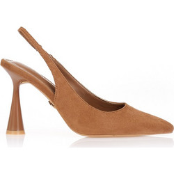 Γόβες TSOUKALAS πούρο σουέτ slingback