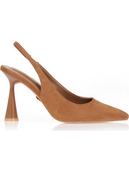Γόβες TSOUKALAS πούρο σουέτ slingback