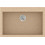Sanitec Classic 338 Υποκαθήμενος Νεροχύτης Γρανίτη Ματ Granite Beige 70x50cm