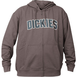 Dickies Aitkin Ανδρική Ζακέτα Φούτερ με Κουκούλα Σκούρο Γκρι