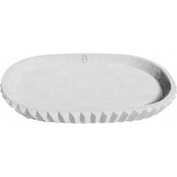 Πιατέλα Urbi et Orbi Siman Dish Big Sand Grey 40x26x3cm