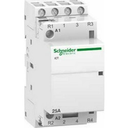 contactor iCT - 4 poles - 4 NO - 25 A - 220.240 V AC