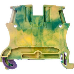 Terminal block Viking 3 -screw -for conductor -1 connection -metal base -pitch 5