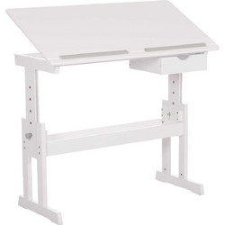 ΓΡΑΦΕΙΟ/ΣΧΕΔΙΑΣΤΗΡΙΟ ASCENT HM18289 MDF ΣΕ ΛΕΥΚΟ 109x55x87,5Υεκ