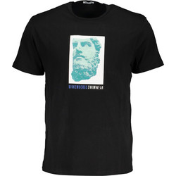 Bikkembergs Mens Short Sleeve T-shirt Black BKK1MTS03_NEBLACK