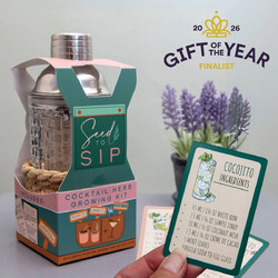 Boxer Gifts Πρωτότυπο Δώρο Seed to Sip Home Grown Cocktails (GC2280)