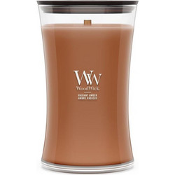 WoodWick Radiant Amber Wax Candle Cylinder Brown - 1 pc