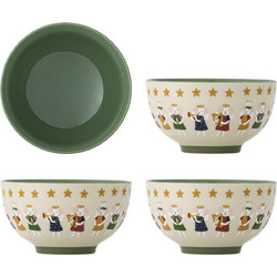 Bloomingville - Peo Bowl - Nature - Stoneware