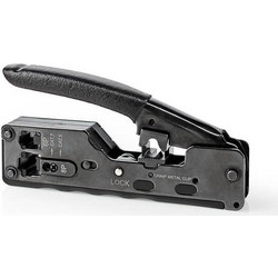 NEDIS CCGG89505BK CRIMP PLIERS CAT5 / CAT5E / CAT6 / CAT6A / CAT7 / RJ11 / RJ12 / RJ45