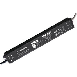 Τροφοδοτικό ταινίας Led POSEIDON SLIM 36W 24V 1.5A IP67 6240800 VITO