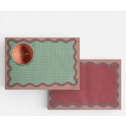 ΣΟΥΠΛΑ 33x48 (FRAME BORDO-GREEN) - NEF NEF FRAME BORDO-GREEN / 100% ΒΑΜΒΑΚΙ