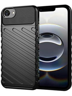 Forcell Thunderbolt Back Cover Black (iPhone 16e)