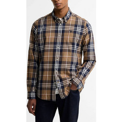 Barbour Ανδρικό Πουκάμισο Καρό Καφέ MSH5355-ST51