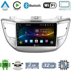 VenCore VenCore 3236-10007-0068S - Οθόνη Multimedia Android 15 9" 9109A MTK6762 Octa-Core 2GB/32GB IPS με Πρόσοψη, CarPlay, Android Auto και Υποστήριξη Κάμερας Οπισθοπορείας AHD για Hyundai Tucson 201